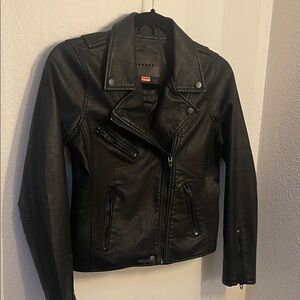 Blank NYC Classic Black Leather Jacket